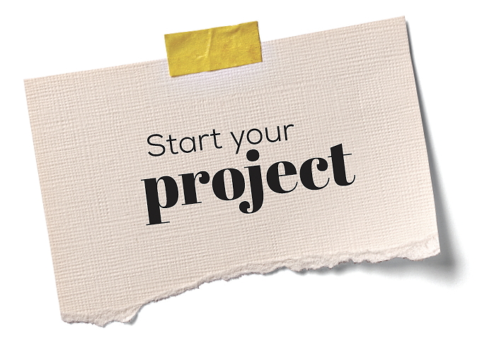 Start your project with h2b Creative!
